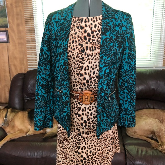 Notations Brocade Funky Blazer - Picture 6 of 8